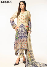 Ready to Wear Linen Embroidered Dress by Zaiwa 05