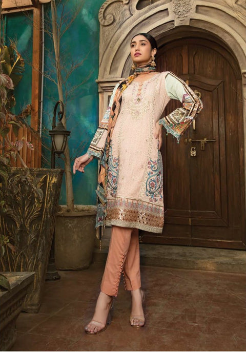 Simrans Ready to Wear Embroidered lawn Dress Al-163