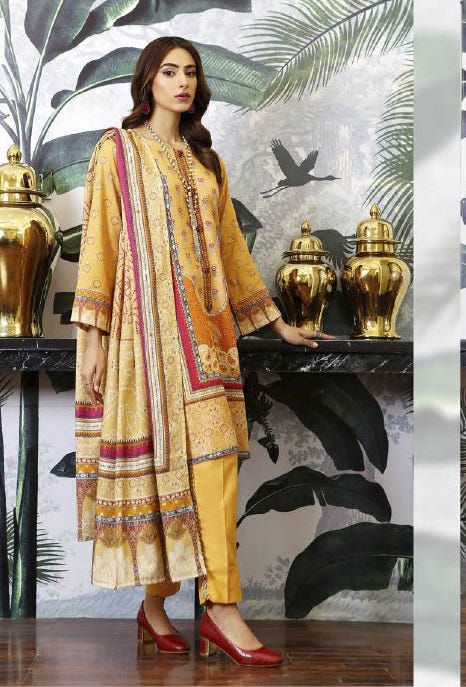 Ready to Wear Khadar Collection by Cross Stitch 06