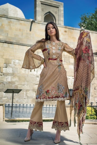 Ready to Wear Embroidered Collection by Mona