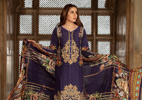 Winter Ready to Wear Embroidered dress by Simrans