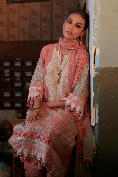 Sana Safinaz Muzlin Ready to Wear Embroidered Lawn Collection 08A