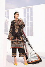 Baroque Ready to Wear Fuchsia Lawn Dress 09