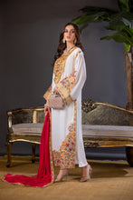 Aleezay Georgette Formal Embroidered Dress 02