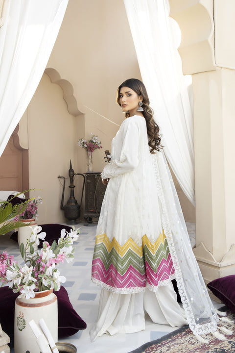 Mona Organza Handwork Peplum 01