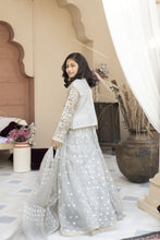 Mona Kids Net embroidered lehnga 03
