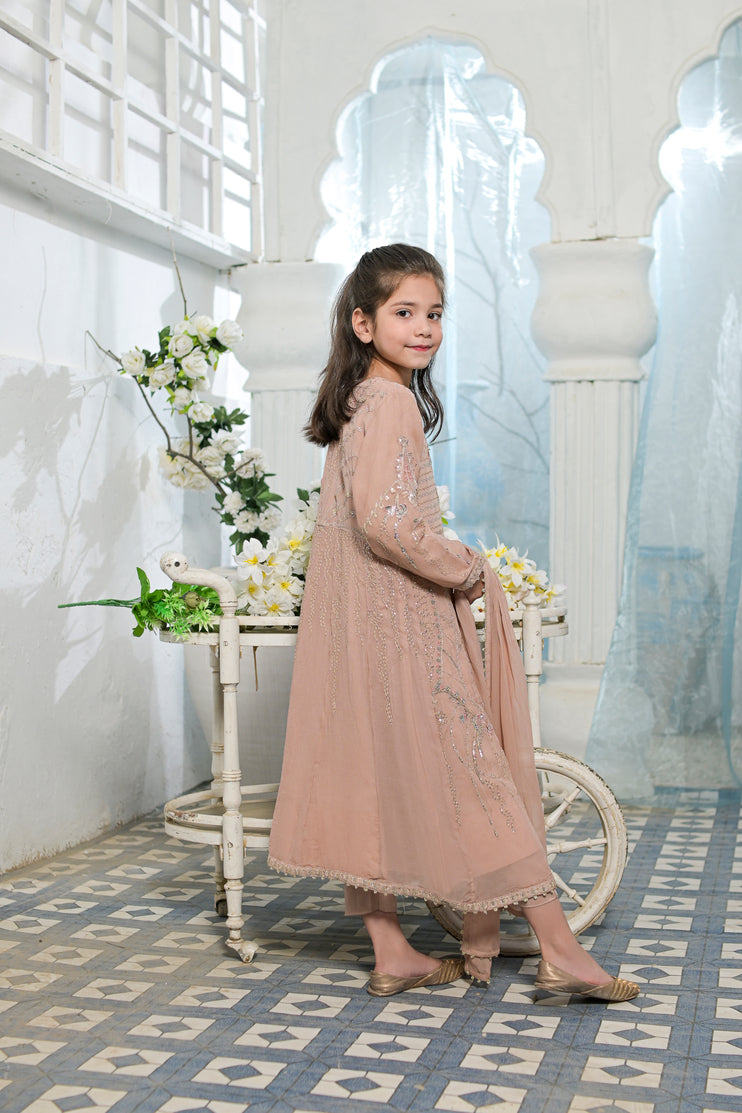 Rafia Eid Girls Dress