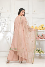 3pc Viscose Embroidered Dress 07
