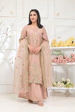 3pc Viscose Embroidered Dress 07