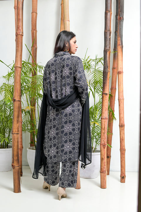 3pc Ready to Wear Linen Dress 07