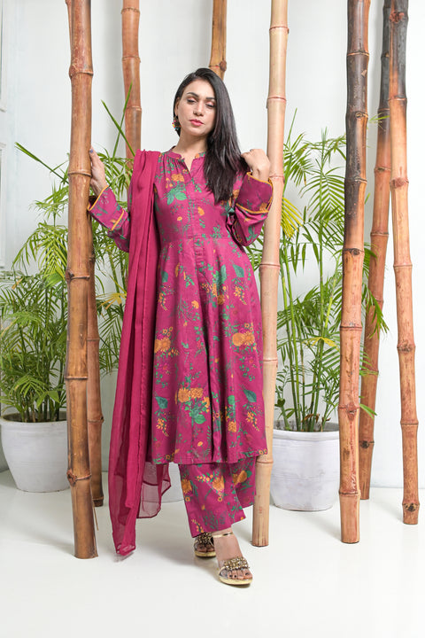 3pc Ready to Wear Linen Dress 10