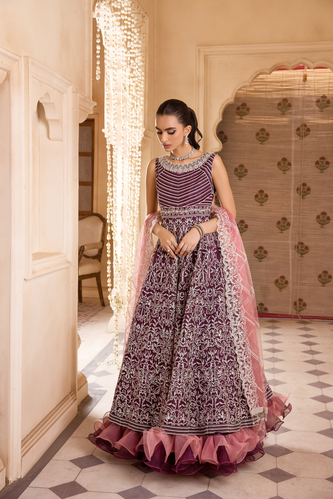 Fabrizia Handwork Formal Dress 05