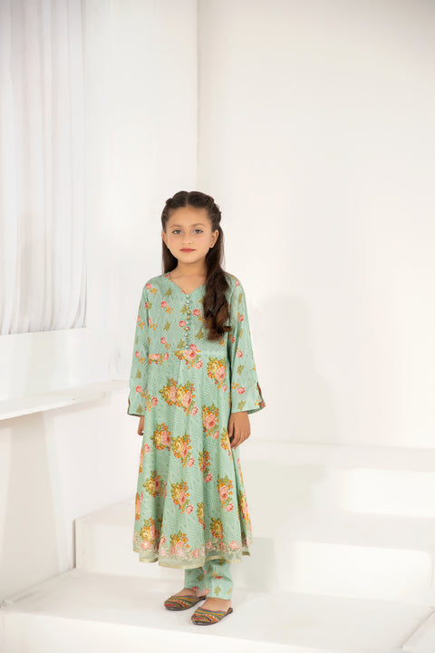 2pc Cotton Girls Maxi by Mona BG03
