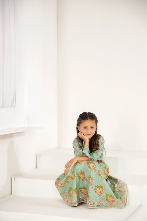 2pc Cotton Girls Maxi by Mona BG03