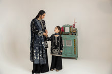 Mona Kids Embroidered Dhanak Shararah Dress K03