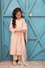 Mona Self Jacquard Mother Daughter Girls Maxi K02