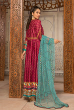 Cotton Self Jacquard Embroidered Pishwas by Hemline 04