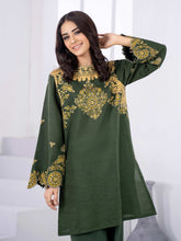 2pc LimeLight Khaddar Dress U2087-Green