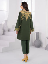 2pc LimeLight Khaddar Dress U2087-Green