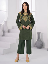 2pc LimeLight Khaddar Dress U2087-Green