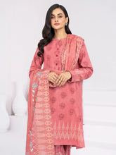 3pc LimeLight Khaddar Dress U2119-Pink