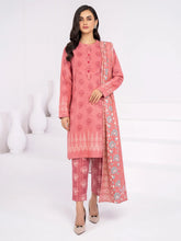 3pc LimeLight Khaddar Dress U2119-Pink