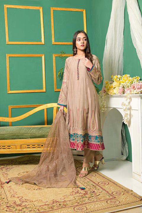Rafia Mother Daughter Eid Dress 11