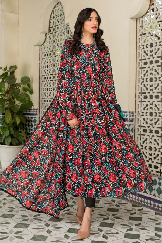 Ready to Wear Chiffon 3 Pcs Dress by Aabpara 01