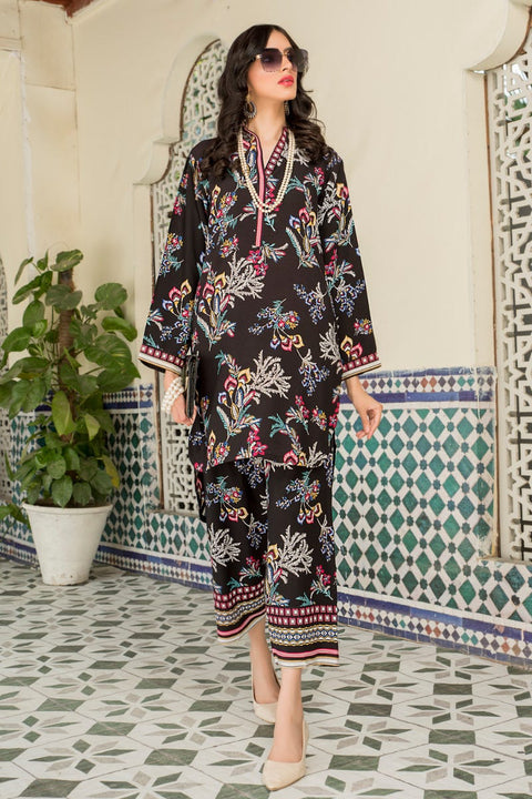 Ready to Wear Linen 2 Pcs Dress by Aabpara 10