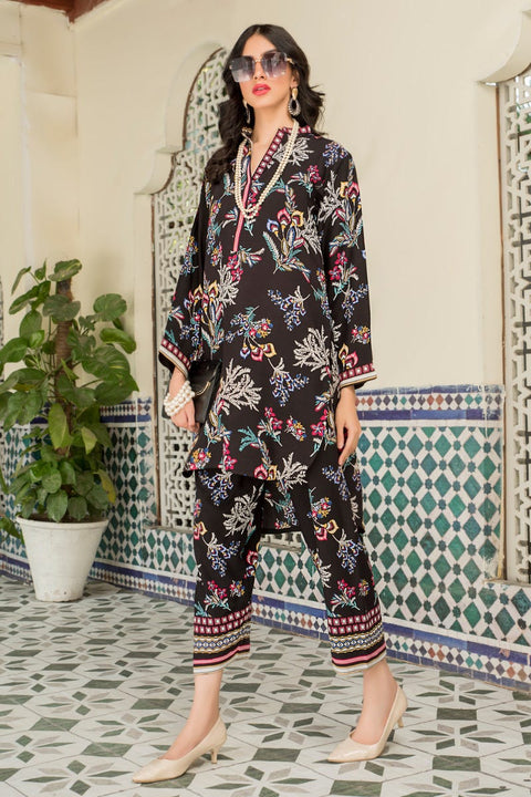 Ready to Wear Linen 2 Pcs Dress by Aabpara 10