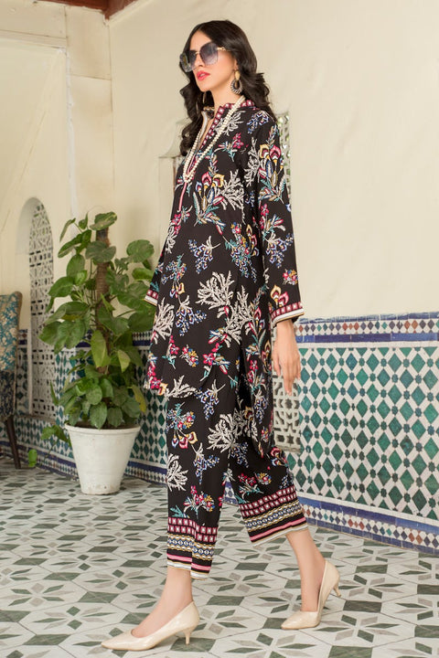 Ready to Wear Linen 2 Pcs Dress by Aabpara 10