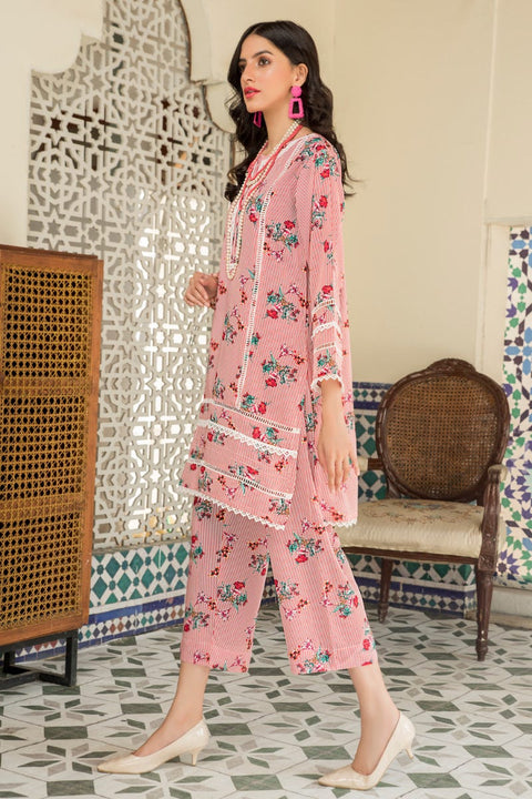 Ready to Wear Linen 2 Pcs Dress by Aabpara 06