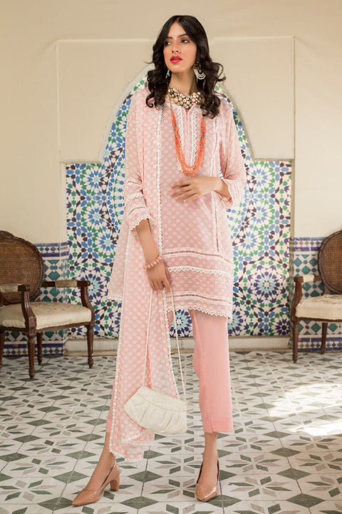 Ready to Wear Chiffon 3 Pcs Dress by Aabpara 03