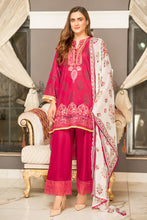Ready to Wear 3 Pcs Lawn Embroidered Dress by Aabpara 09