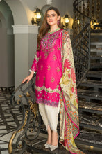 Ready to Wear 3 Pcs Lawn Embroidered Dress by Aabpara 07