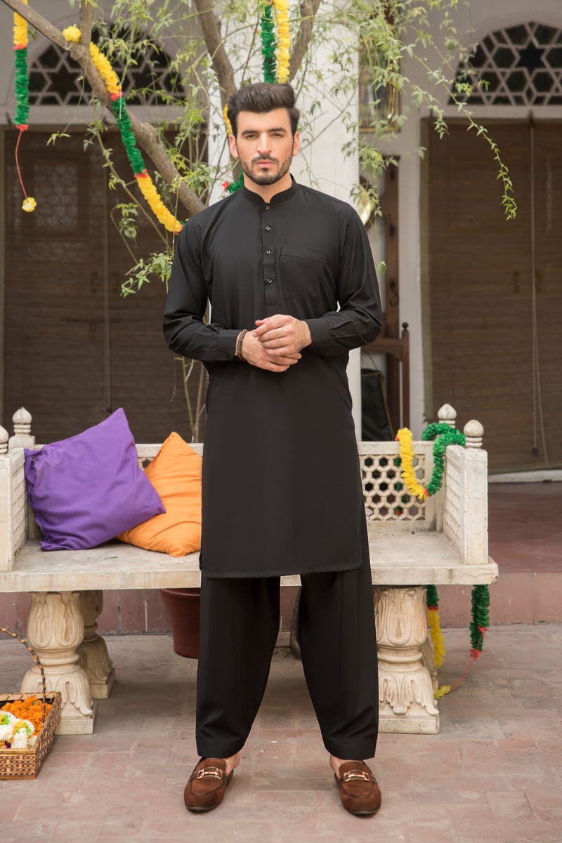 Men 2 Pcs Ready to Wear Dress 06