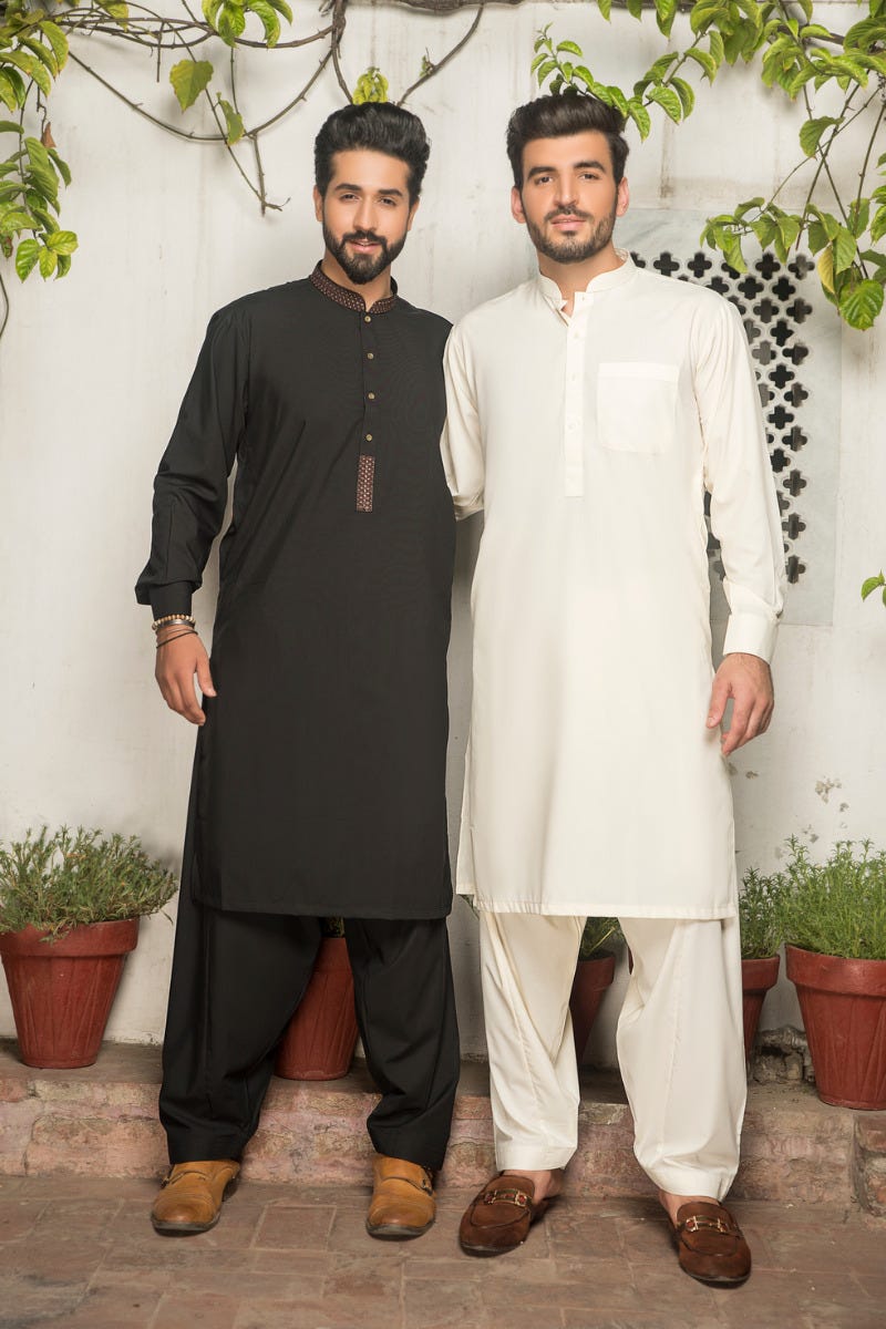 Men 2 Pcs Ready to Wear Dress 19