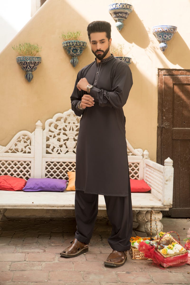 Men 2 Pcs Ready to Wear Dress 03