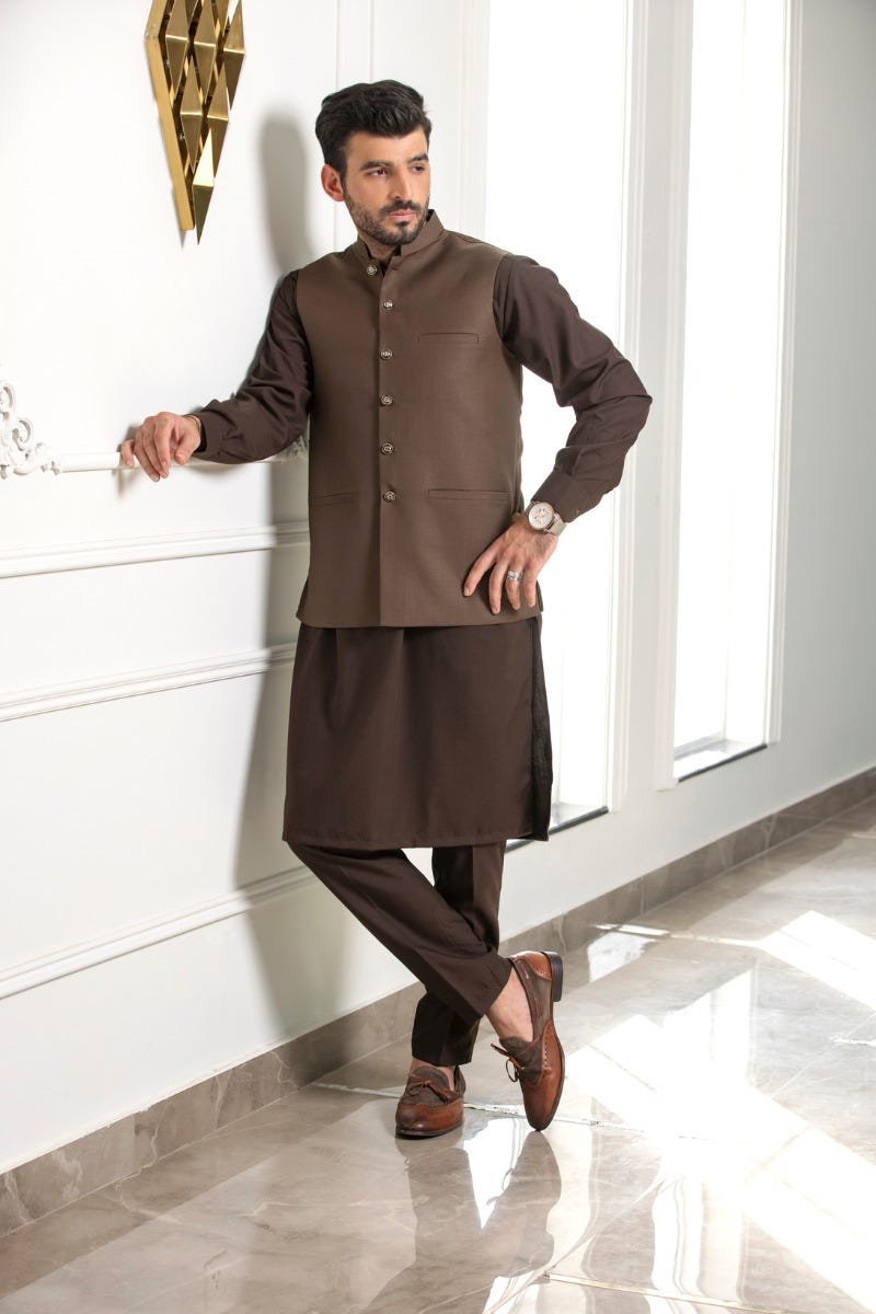 Men Ready to Wear Waistcoat by Aban 02