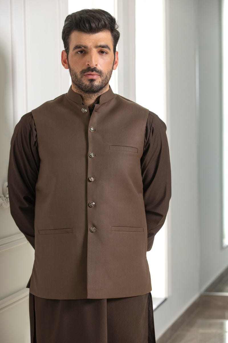 Men Ready to Wear Waistcoat by Aban 02