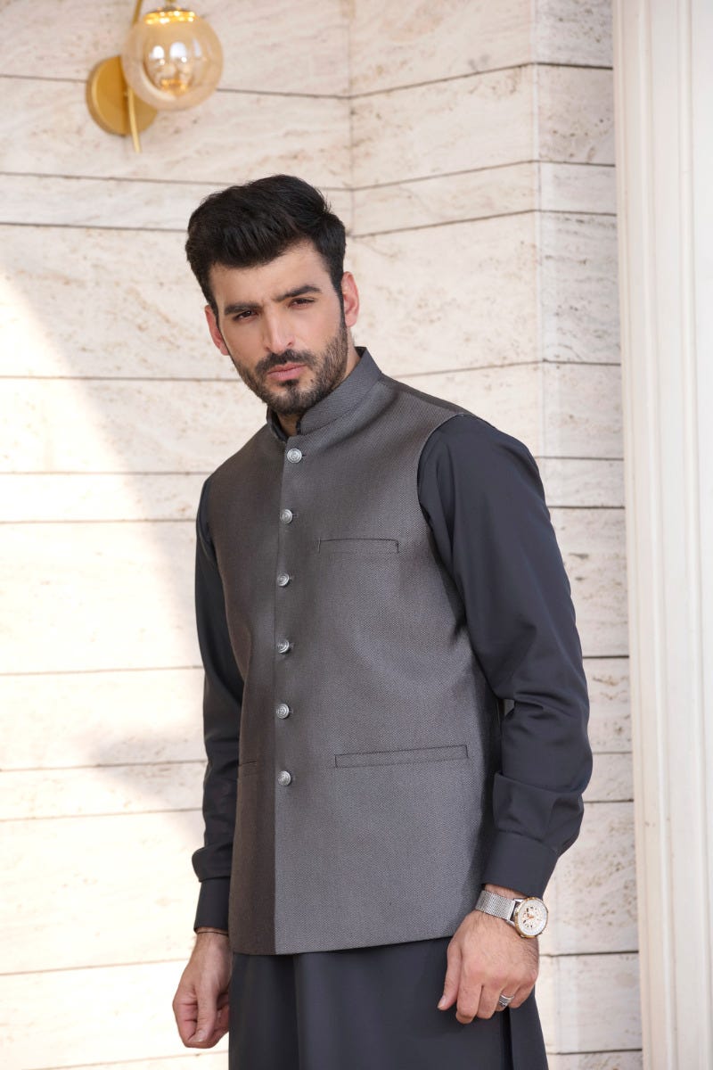 Men Ready to Wear Waistcoat by Aban 04