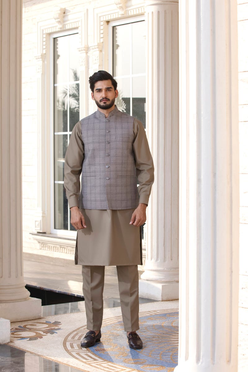 Men Ready to Wear Waistcoat by Aban 07