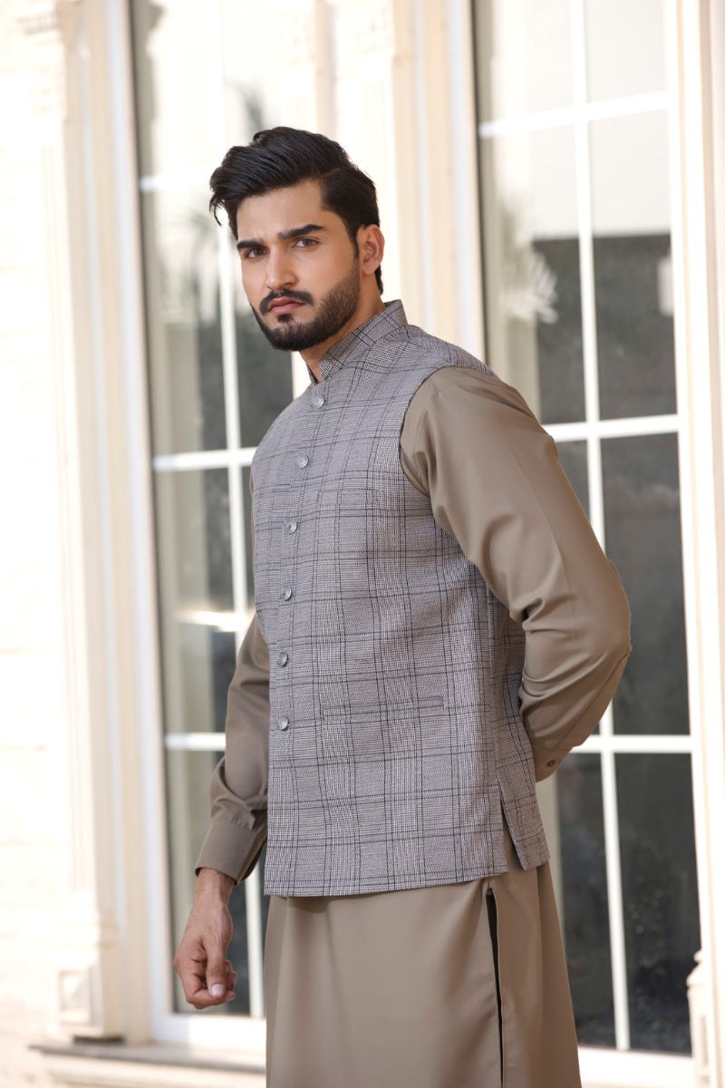 Men Ready to Wear Waistcoat by Aban 07