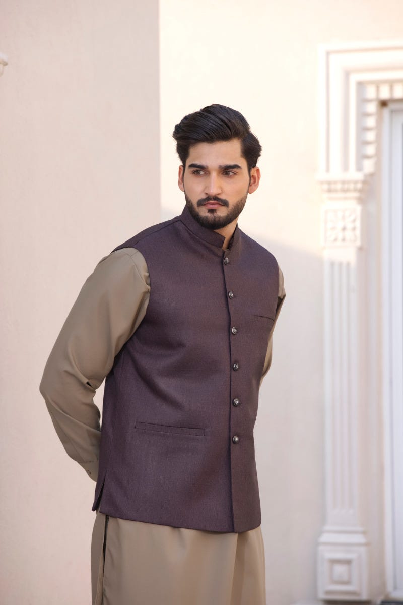 Men Ready to Wear Waistcoat by Aban 11