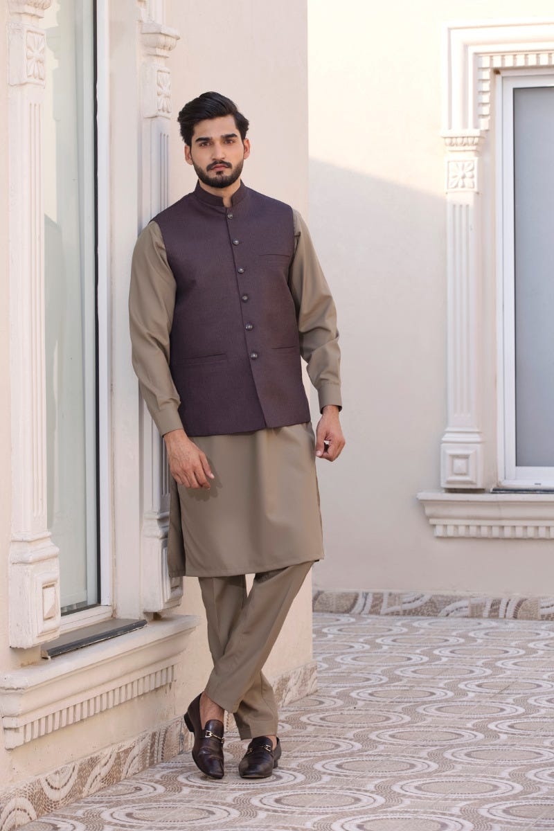 Men Ready to Wear Waistcoat by Aban 11