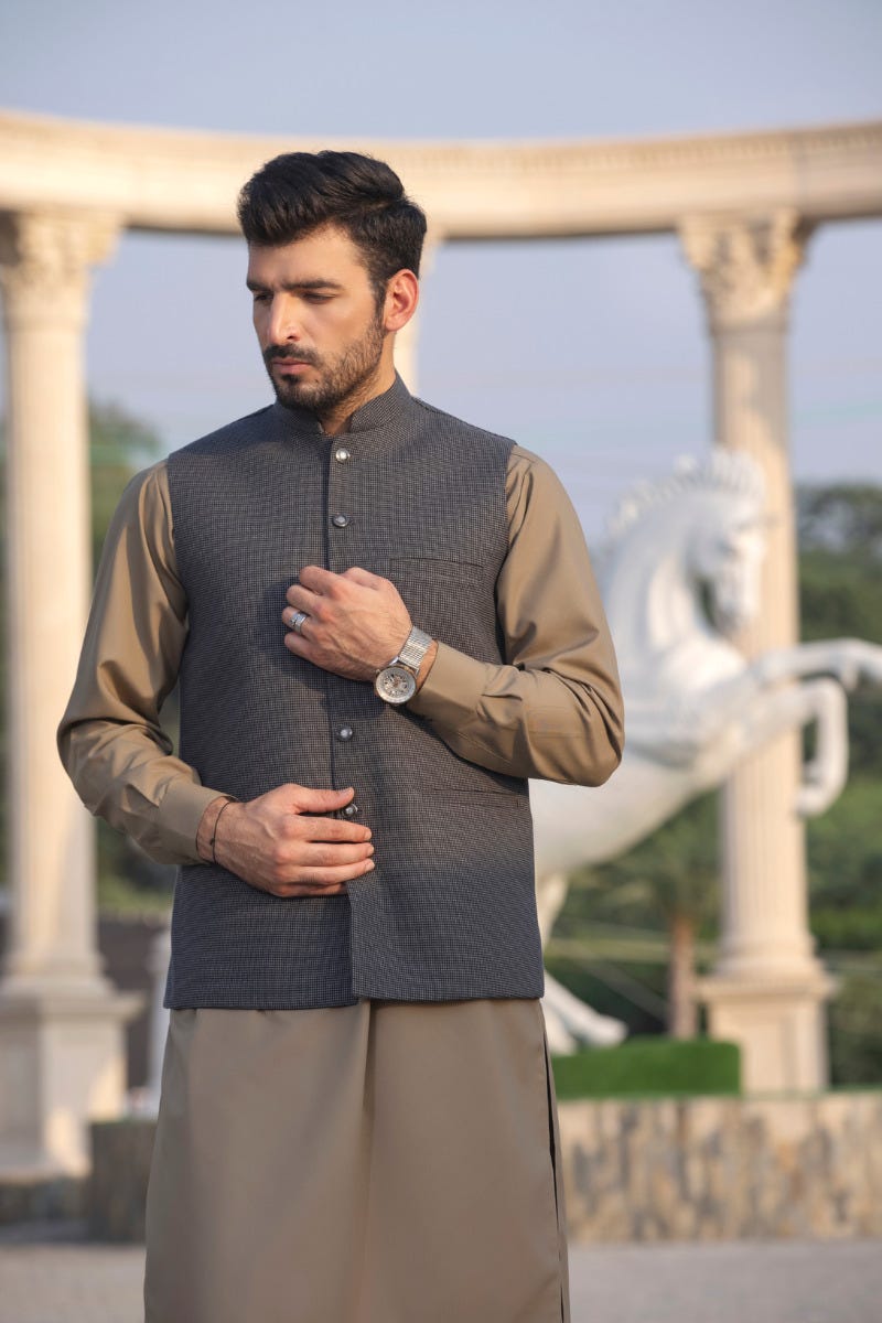 Men Ready to Wear Waistcoat by Aban 06