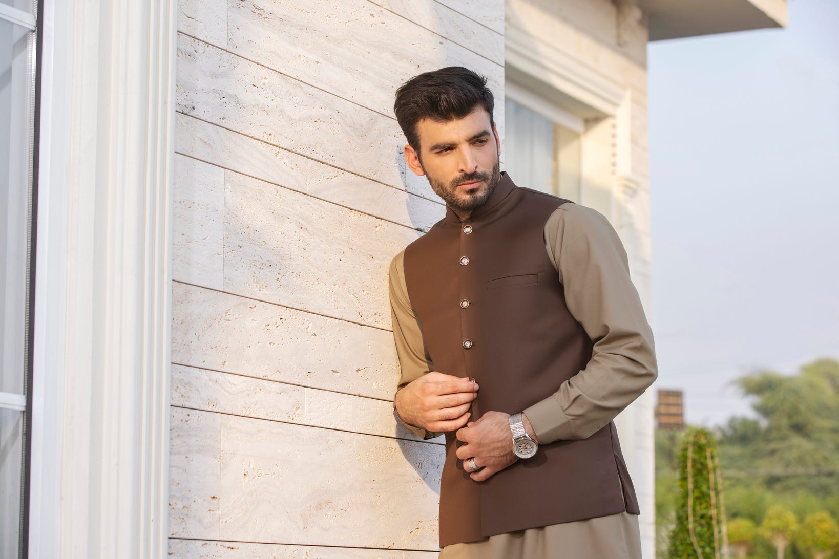 Men Ready to Wear Waistcoat by Aban 12