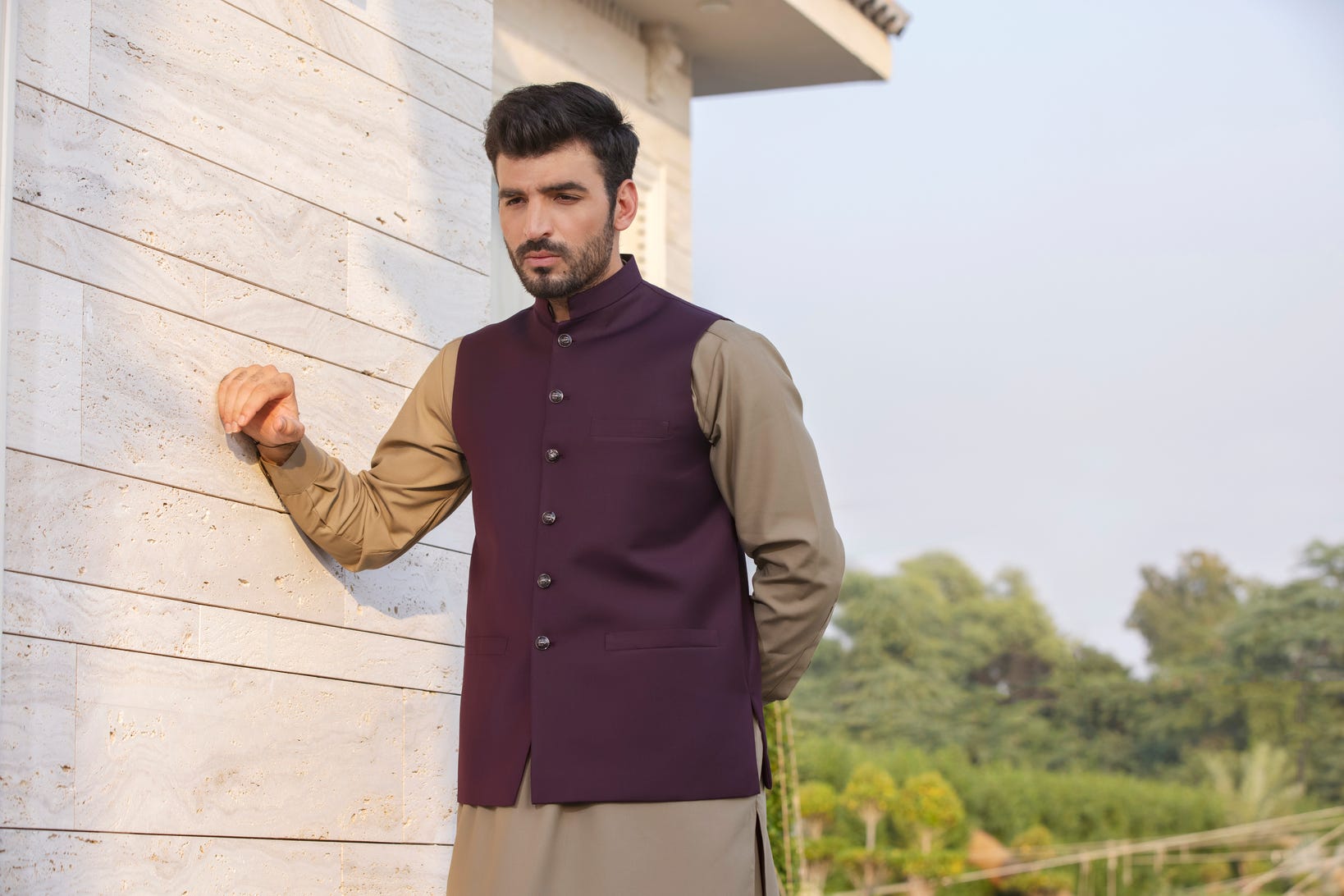 Men Ready to Wear Waistcoat by Aban 14