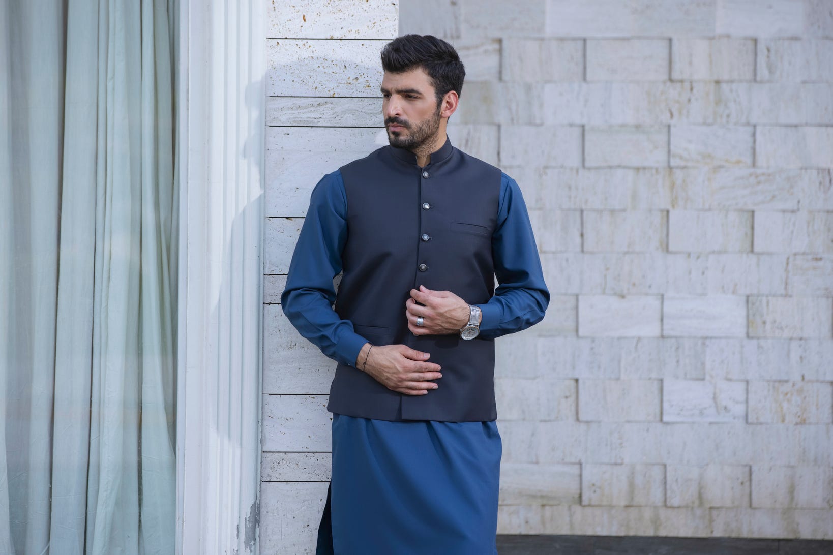 Men Ready to Wear Waistcoat by Aban 18