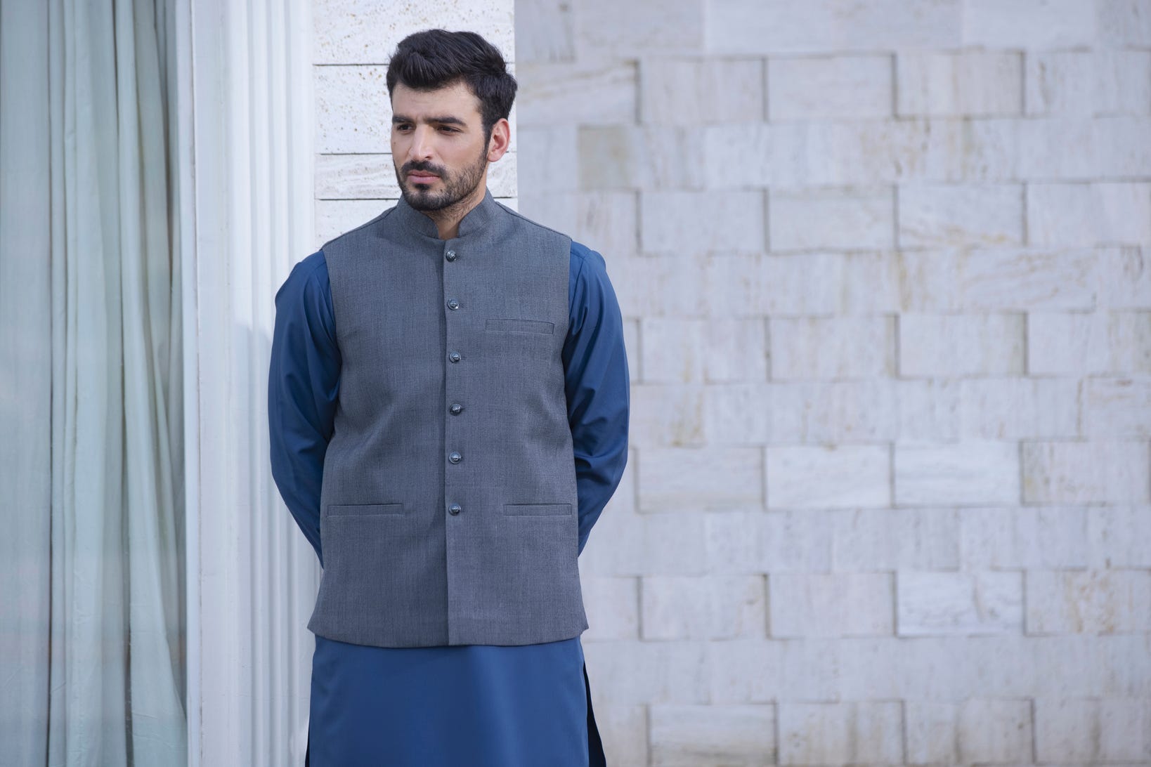 Men Ready to Wear Waistcoat by Aban 19